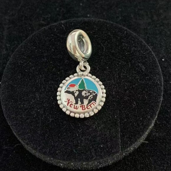 Pandora New Bern Exclusive Charm Pendant - Picture 1 of 4